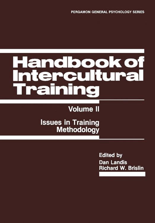 Produktbild: Handbook of Intercultural Training