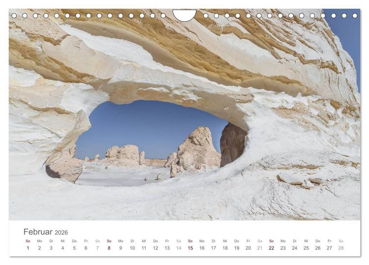 Produktbild: Impressionen - Wei&szlig;e W&uuml;ste (Wandkalender 2026 DIN A4 quer), CALVENDO Monatskalender