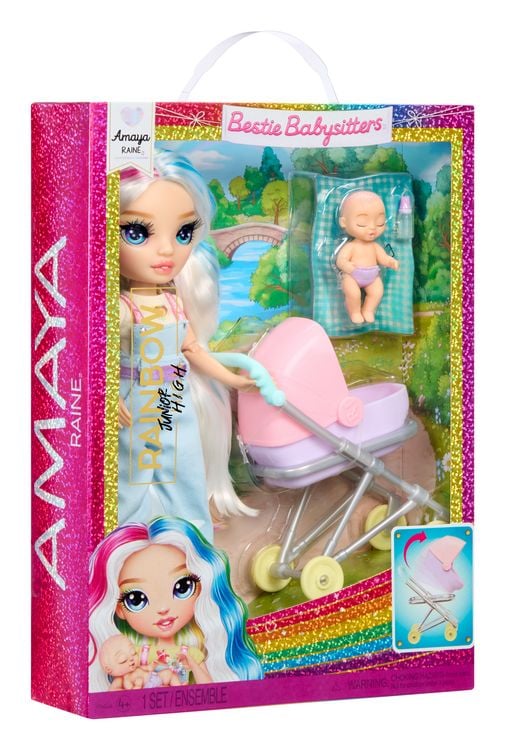 Produktbild: Rainbow High Jr High Bestie Babysitters Fashion Doll- Amaya