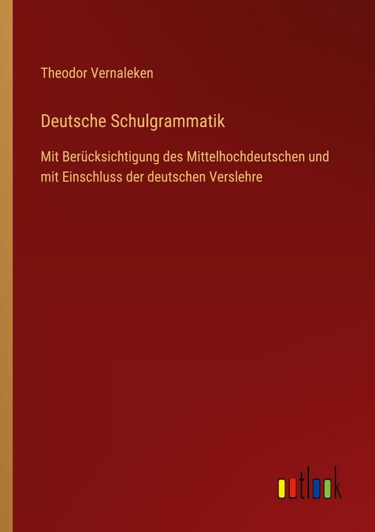 Produktbild: Deutsche Schulgrammatik