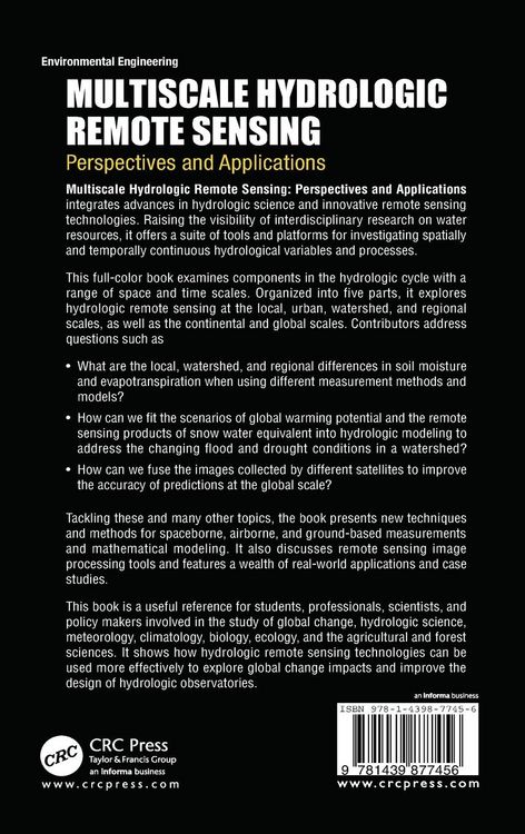 Produktbild: Multiscale Hydrologic Remote Sensing