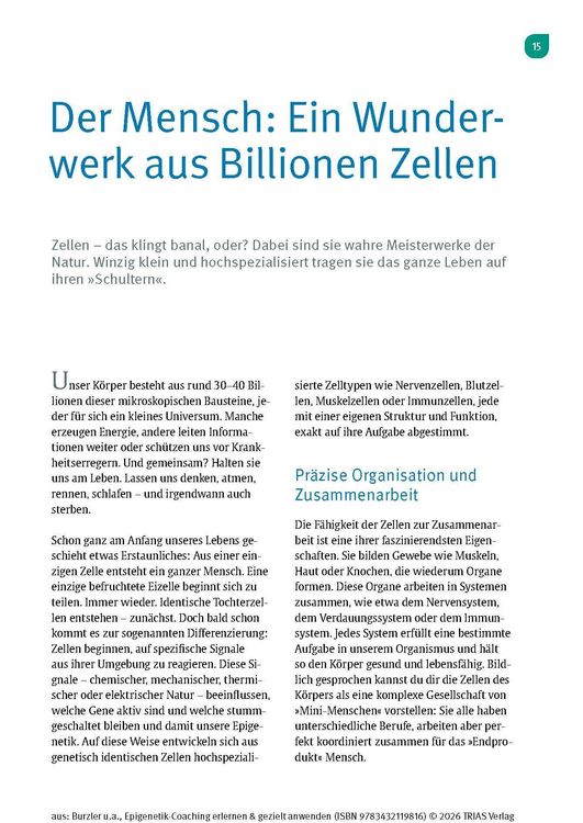 Produktbild: Epigenetik-Coaching erlernen & gezielt anwenden