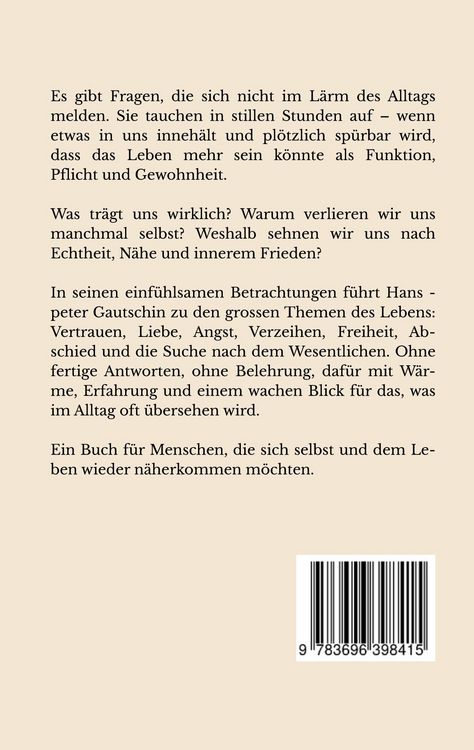 Produktbild: Wenn das Leben zu dir spricht
