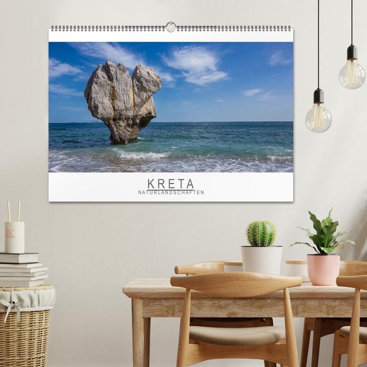 Produktbild: Kreta - Naturlandschaften (Wandkalender 2026 DIN A2 quer), CALVENDO Monatskalender