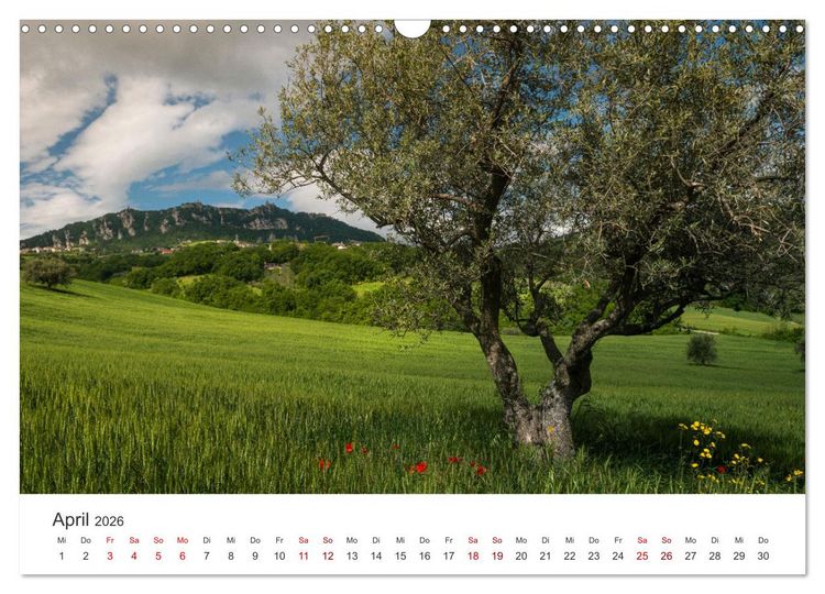 Produktbild: San Marino Die &auml;lteste Republik der Welt (Wandkalender 2026 DIN A3 quer), CALVENDO Monatskalender