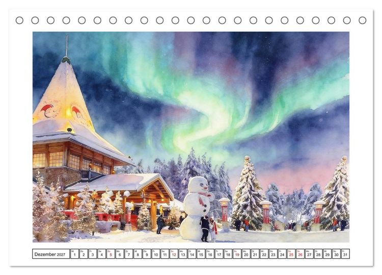 Produktbild: Finnland - Naturparadies (Tischkalender 2027 DIN A5 quer), CALVENDO Monatskalender