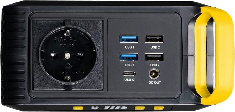 Produktbild: National Geographic 9060100 - Mobile Power Station mit USB, AC und DC Anschl&uuml;ssen