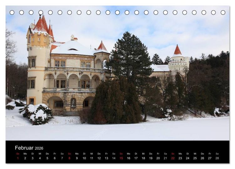 Produktbild: B&Ouml;HMERWALD, Tschechische Republik (Tischkalender 2026 DIN A5 quer), CALVENDO Monatskalender