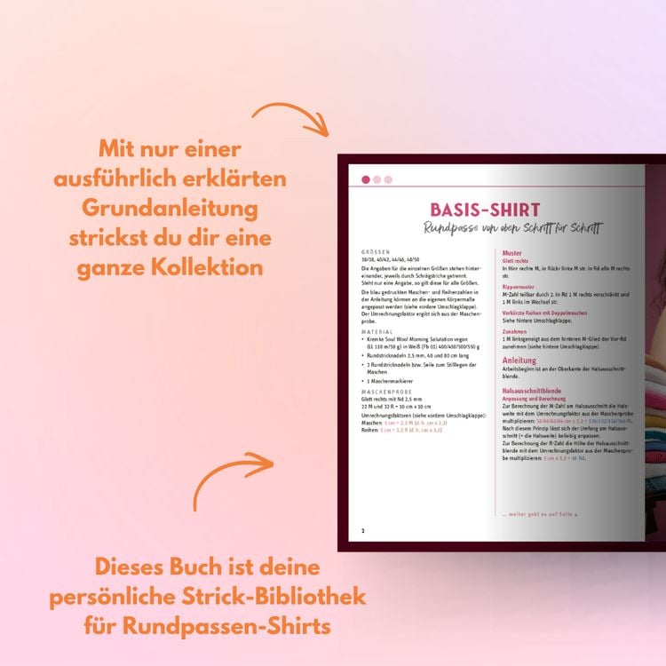Produktbild: Aus 1 mach viele. Rundpassen-Shirts stricken
