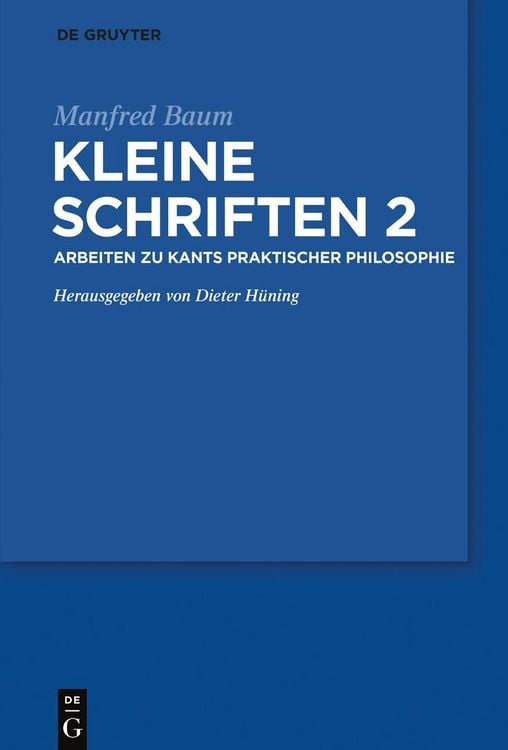 Produktbild: Arbeiten zur praktischen Philosophie Kants