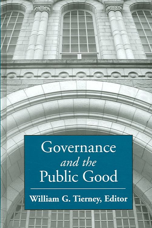 Produktbild: Governance and the Public Good