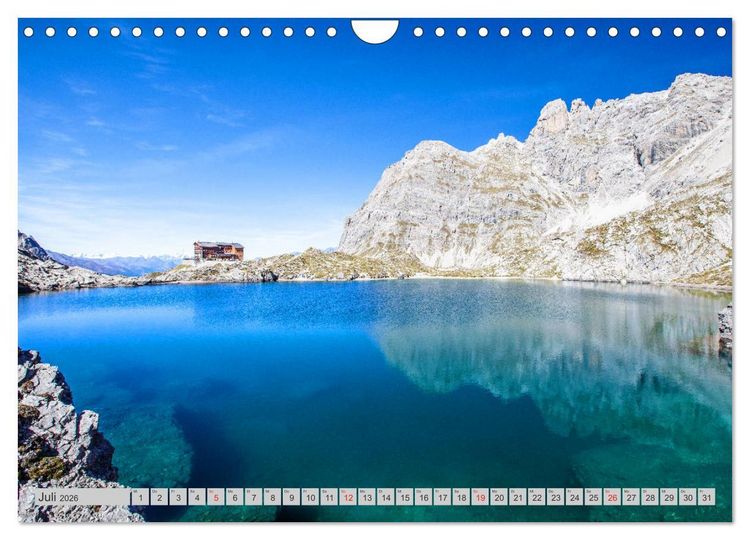 Produktbild: Lienzer Dolomiten (Wandkalender 2026 DIN A4 quer), CALVENDO Monatskalender
