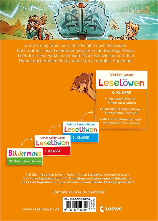 Produktbild: Lesel&ouml;wen 3. Klasse - Der Kampf der G&ouml;tter