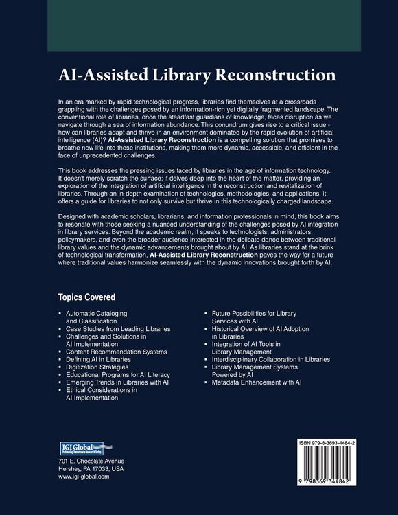 Produktbild: AI-Assisted Library Reconstruction