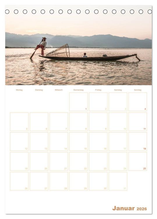 Produktbild: EXOTISCHES S&Uuml;DOSTASIEN - Planer 2026 (Tischkalender 2026 DIN A5 hoch), CALVENDO Monatskalender
