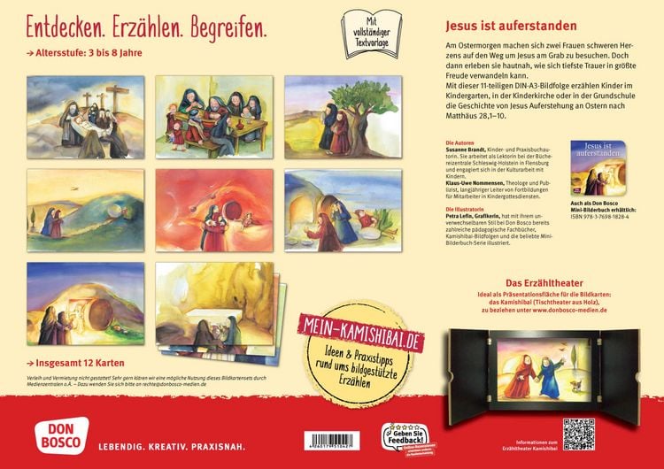 Produktbild: Jesus ist auferstanden. Kamishibai Bildkartenset