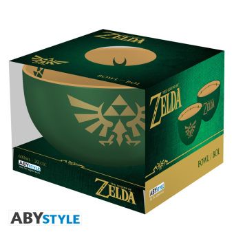 Produktbild: THE LEGEND OF ZELDA - Bowl - 600 ml -"Hylian Crest"-Cardboard box