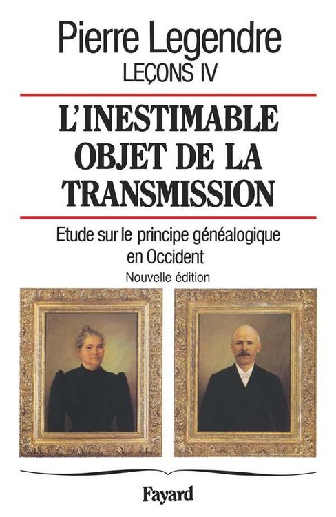 Produktbild: L'inestimable objet de transmission