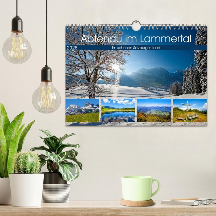 Produktbild: Abtenau im Lammertal (Wandkalender 2026 DIN A4 quer), CALVENDO Monatskalender