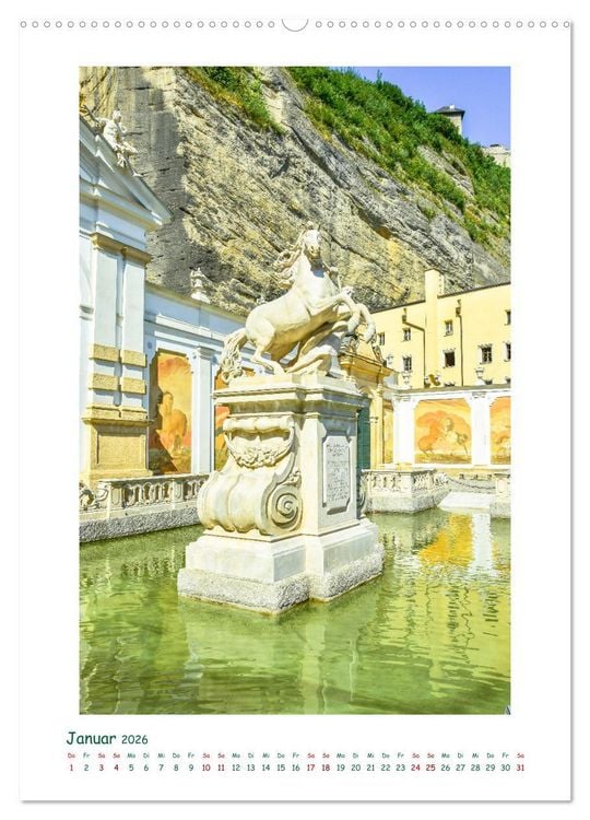 Produktbild: Salzburg - Gesichter einer Stadt (hochwertiger Premium Wandkalender 2026 DIN A2 hoch), Kunstdruck in Hochglanz