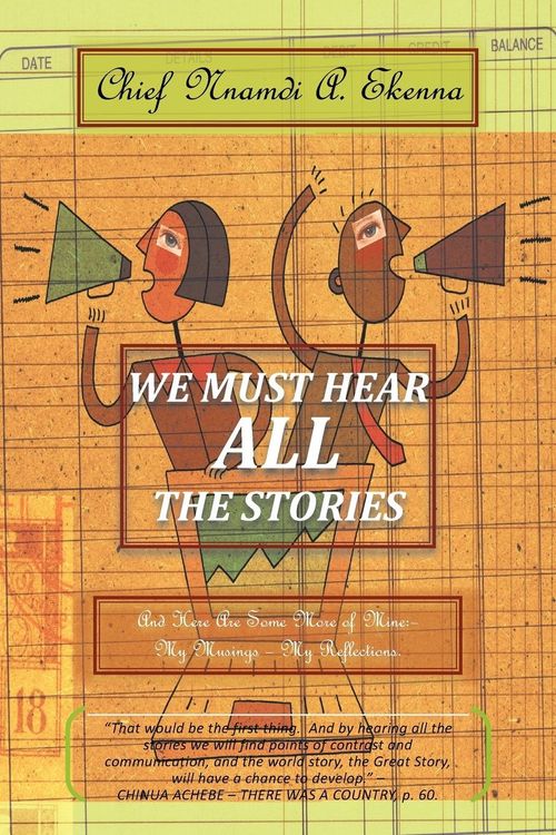 Produktbild: We Must Hear All the Stories