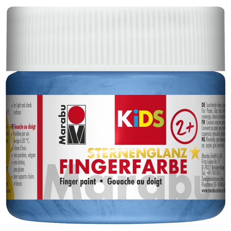 Produktbild: Marabu KiDS Fingerfarbe Sternenglanz 4x100ml