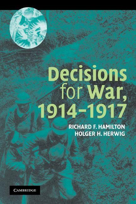 Produktbild: Decisions for War, 1914 1917
