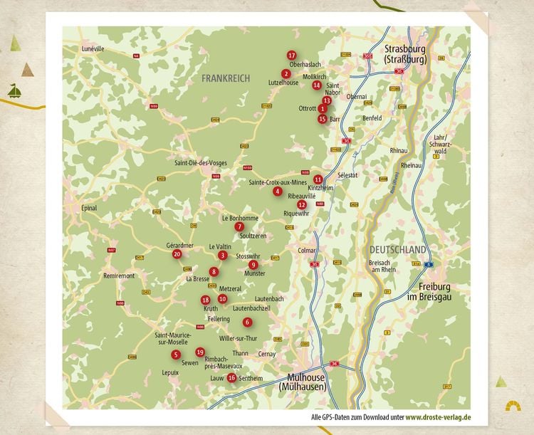 Produktbild: Vogesen. Wandern für die Seele