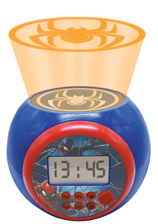 Produktbild: Spider Man Projektionswecker mit Timer