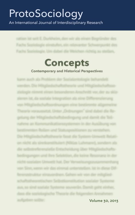 Produktbild: Concepts: Contemporary and Historical Perspectives