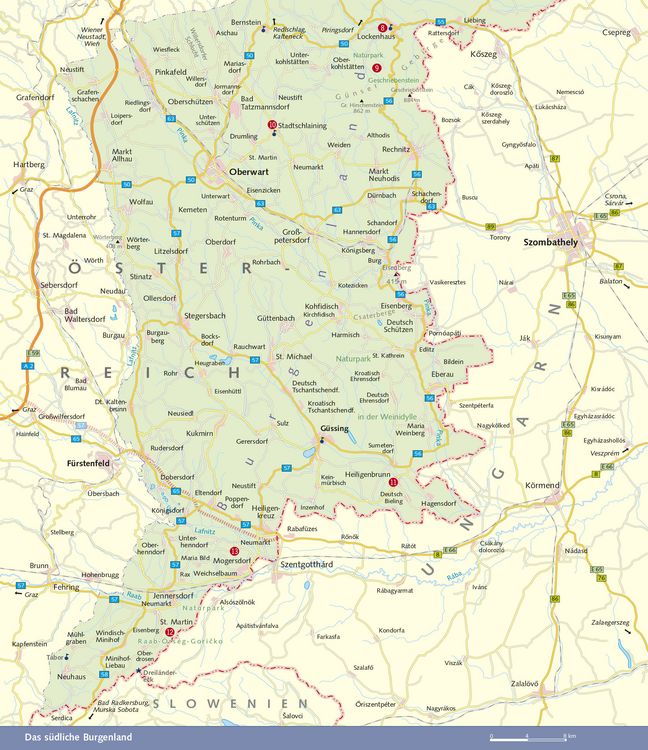 Produktbild: TRESCHER Reisef&uuml;hrer Burgenland
