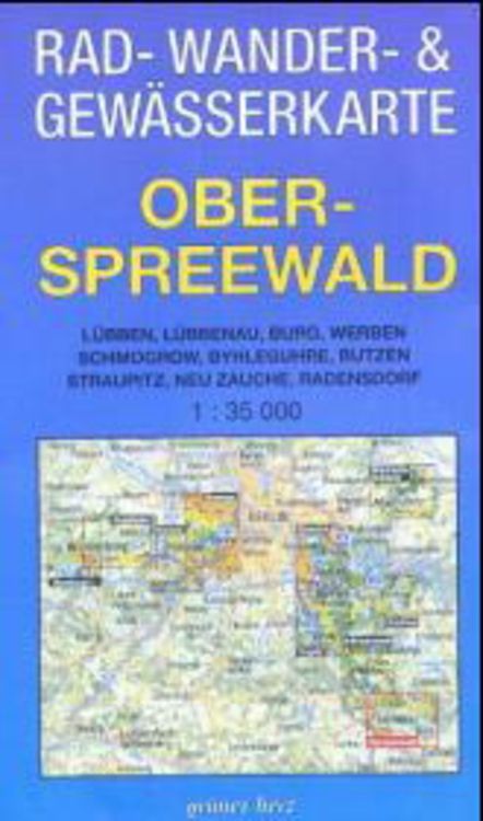 Bild vom Artikel Oberspreewald 1 : 35 000 Rad-, Wander- und Gewässerkarte vom Autor Lutz Gebhardt
