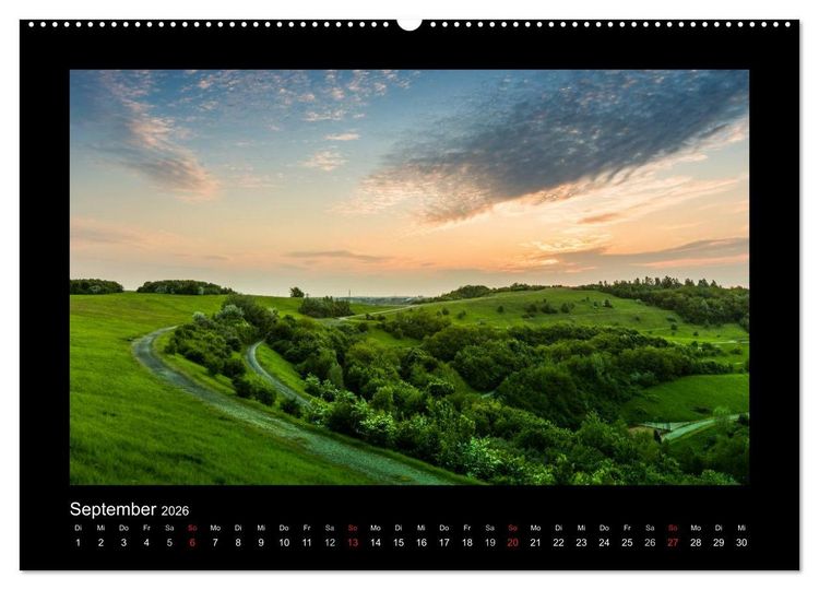 Produktbild: Berge und T&auml;ler im Ruhrgebiet (Wandkalender 2026 DIN A2 quer), CALVENDO Monatskalender