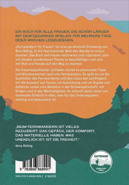 Produktbild: Fernwandern f&uuml;r Frauen