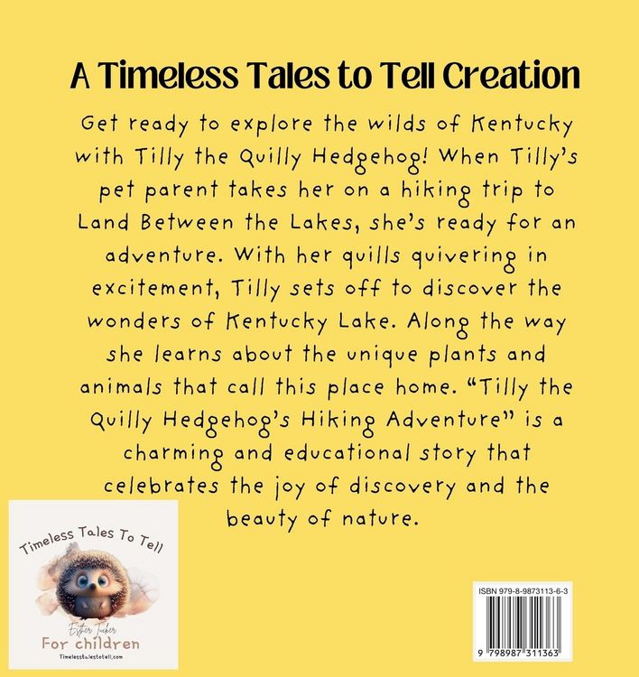 Produktbild: Tilly the Quilly Hedgehog's Hiking Adventure