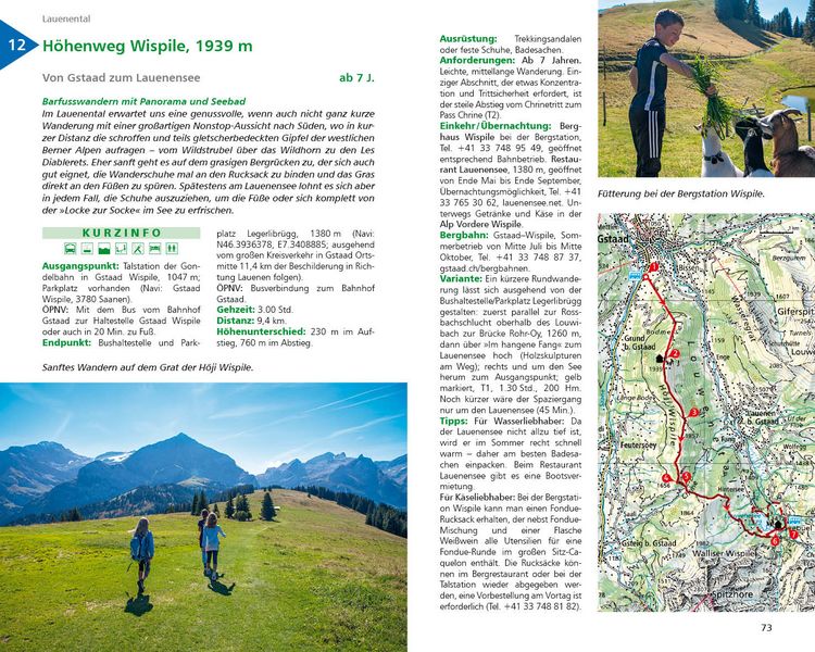 Produktbild: ROTHER Wanderbuch ErlebnisWandern mit Kindern Berner Oberland