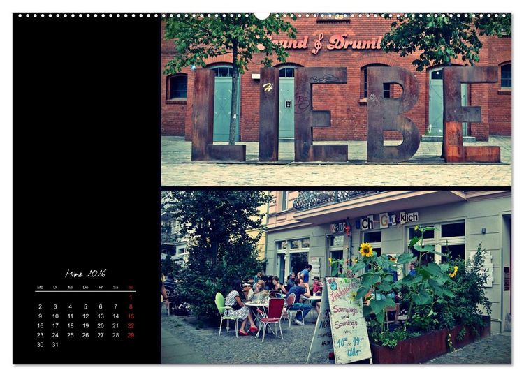 Produktbild: BERLIN horizontal (hochwertiger Premium Wandkalender 2026 DIN A2 quer), Kunstdruck in Hochglanz