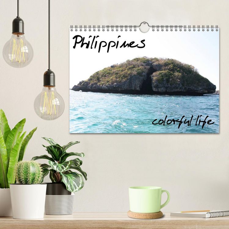 Produktbild: Philippines Colorful Life (Wall Calendar 2026 DIN A4 landscape), CALVENDO 12 Month Wall Calendar