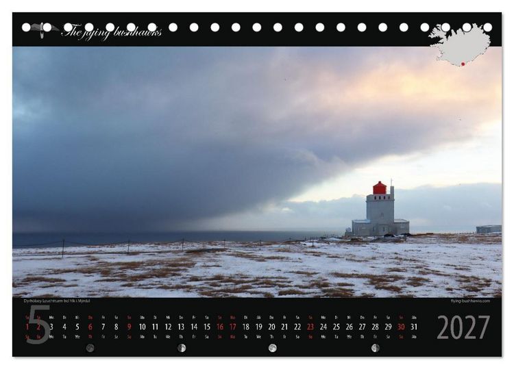 Produktbild: Island Blickwinkel 2027 (Tischkalender 2027 DIN A5 quer), CALVENDO Monatskalender