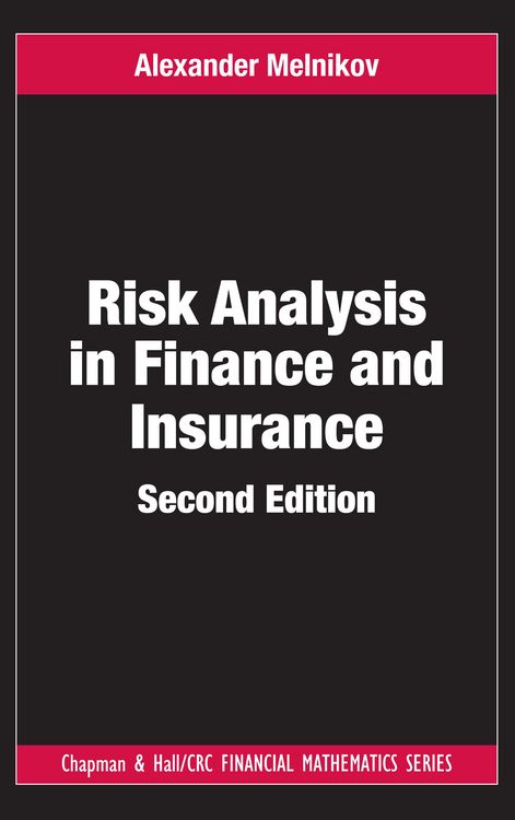 Produktbild: Risk Analysis in Finance and Insurance