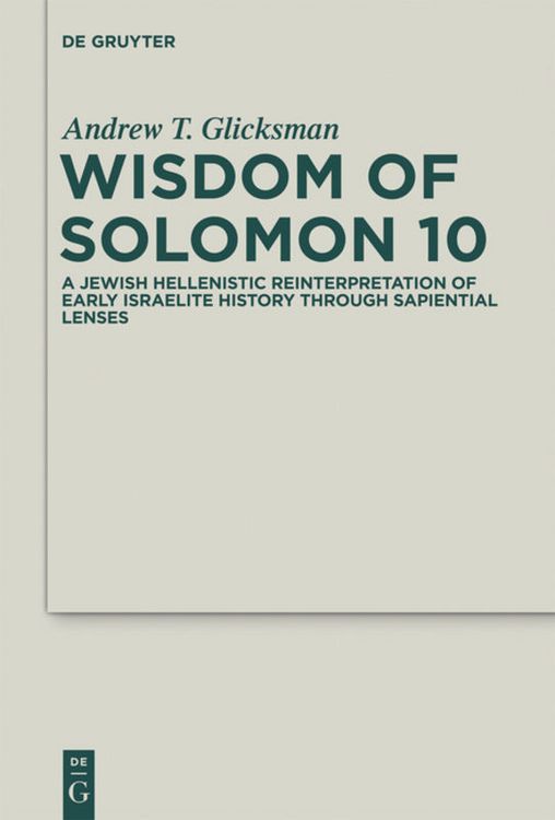 Produktbild: Wisdom of Solomon 10