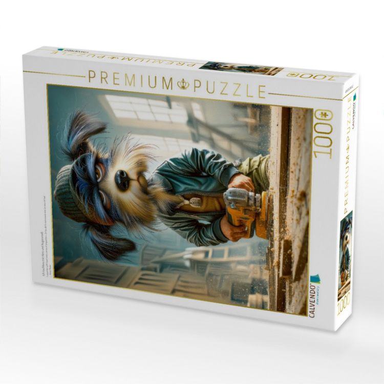 Produktbild: CALVENDO Puzzle Ich tischlere mit Herz und Augenma&szlig; | 1000 Teile Lege-Gr&ouml;&szlig;e 64x48cm Foto-Puzzle f&uuml;r gl&uuml;ckliche Stunden
