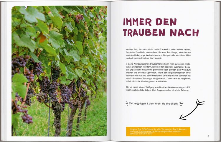 Produktbild: 52 kleine & gro&szlig;e Eskapaden in Deutschland &ndash; F&uuml;r Weinliebhaber