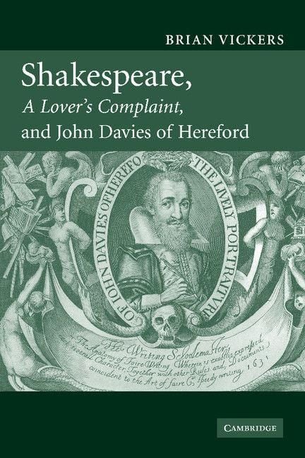 Produktbild: Shakespeare, 'a Lover's Complaint', and John Davies of Hereford