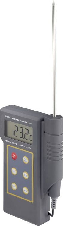 Produktbild: VOLTCRAFT DT-300 Temperatur-Messger&auml;t -50 - +300&deg;C F&uuml;hler-Typ NTC
