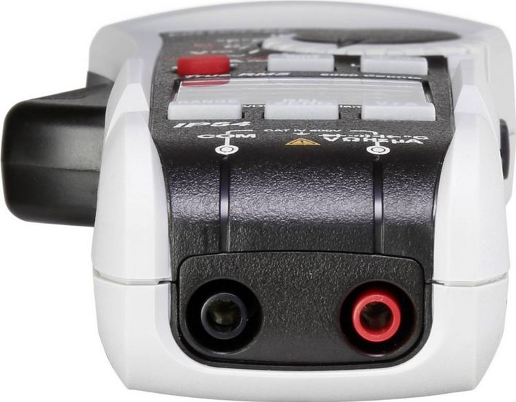 Produktbild: VOLTCRAFT VC-740 E Stromzange, Hand-Multimeter digital Spritzwassergesch&uuml;tzt (IP54) CAT IV 600 V Anzeige (Counts): 6000
