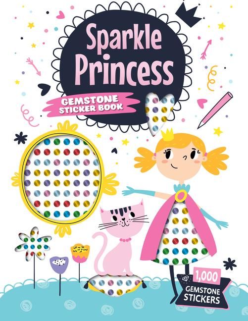 Produktbild: Sparkle Princess Gemstone Sticker Book