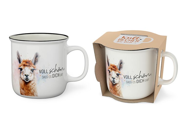 Produktbild: Kultbecher 250ml Lama2