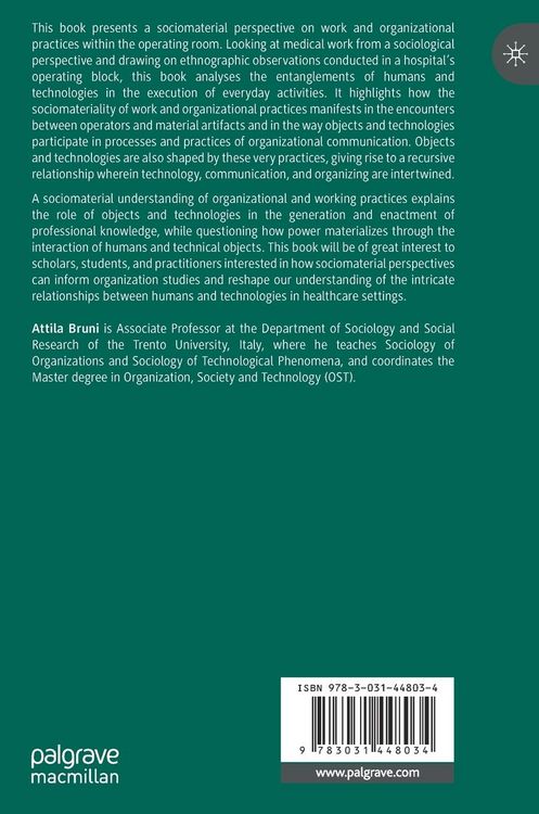 Produktbild: Sociomaterial Practices in Medical Work