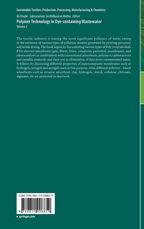 Produktbild: Polymer Technology in Dye-containing Wastewater